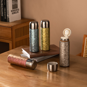 Healthy pure titanium insulated cup