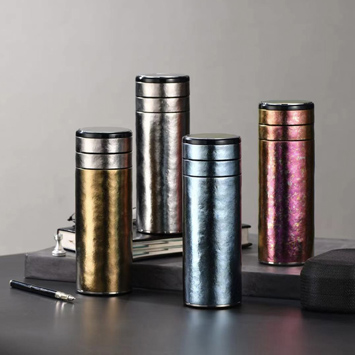 Pure titanium tea water separation cup